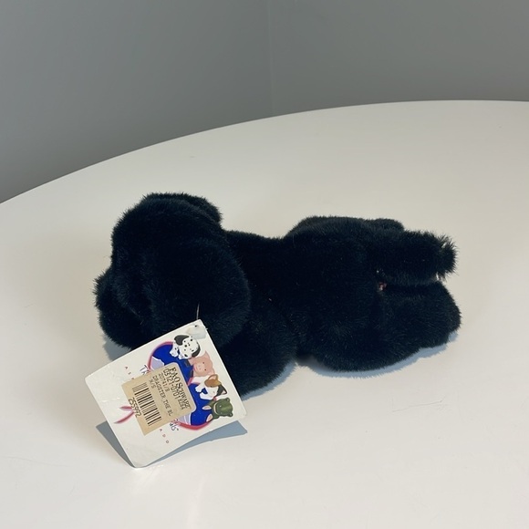 FAO Schwarz Dragster The Dog Black Lab Puppy Plush 9" - Picture 2 of 8